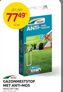 Brico Gazonmeststof met anti-mos aanbieding