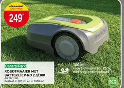 Brico Central park robotmaaier met batterij cp-ro 2.0/300 aanbieding