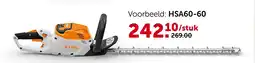 AVEVE STIHL accuheggenscharen HSA60-60 aanbieding