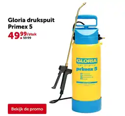 AVEVE Gloria drukspuit Primex 5 aanbieding