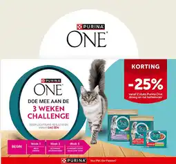 AVEVE Purina One Doe Mee Aan De 3 Weken Challenge aanbieding