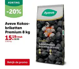 AVEVE Aveve Kokosbriketten Premium 8 kg aanbieding