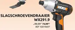 Brico Slagschroevendraaier wx291.9 aanbieding