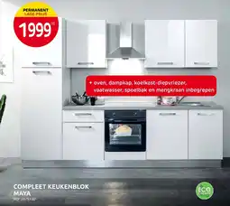 Brico Compleet keukenblok maya aanbieding