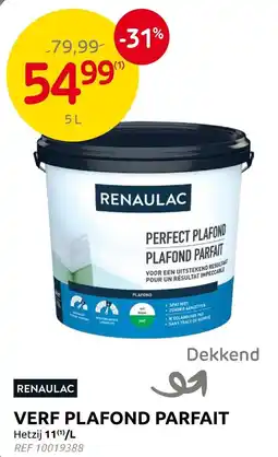 Brico Verf plafond parfait aanbieding