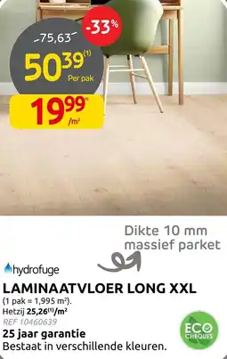 Brico Laminaatvloer long xxl aanbieding