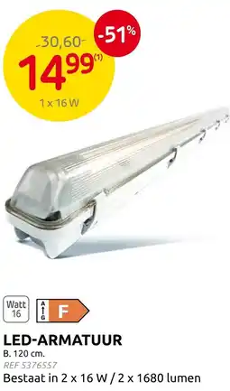 Brico Led-armatuur aanbieding