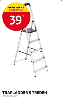 Brico Trapladder 5 treden aanbieding