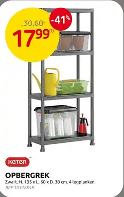 Brico Opbergrek aanbieding