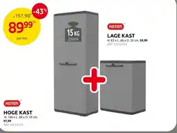 Brico Hoge kast + lage kast aanbieding