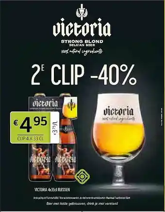BelBev Victoria Strong Blond Belgian Bier aanbieding