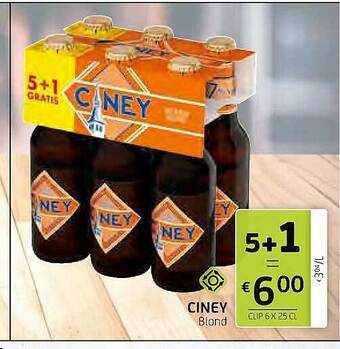 BelBev Ciney Blond aanbieding