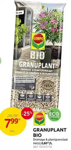 Brico Granuplant bio aanbieding