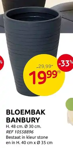 Brico Bloembak banbury aanbieding