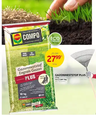 Gazonmeststof plus