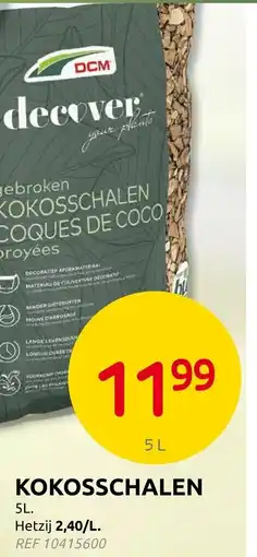 Brico Kokosschalen aanbieding