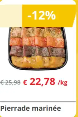Renmans Pierrade marinée aanbieding