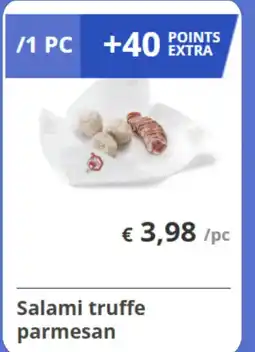 Renmans Salami truffe parmesan aanbieding