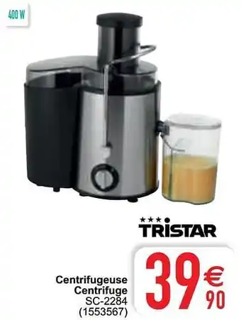 Cora Tristar centrifugeuse centrifuge sc-2284 aanbieding