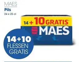 Prik en Tik Maes pils aanbieding