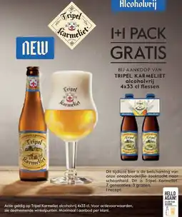 Prik en Tik Tripel Karmeliet aanbieding
