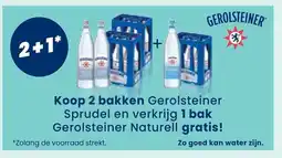 Prik en Tik Gerolsteiner aanbieding