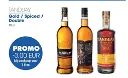 Prik en Tik Tanduay Gold/Spiced / Double aanbieding