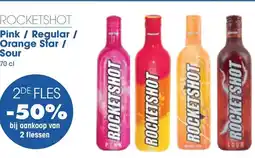 Prik en Tik Rocketshot pink/regular / orange star/ sour aanbieding