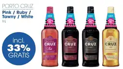 Prik en Tik Porto cruz pink/ruby / tawny / white aanbieding