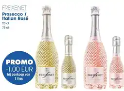 Prik en Tik Freixenet prosecco / italian rosé aanbieding