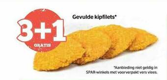 Spar Gevulde Kipfilets aanbieding