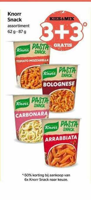 Spar Knorr Snack aanbieding