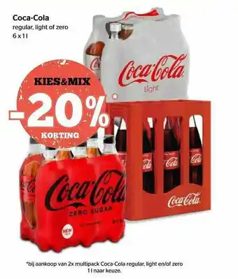 Coca Cola Regular, Light Of Zero