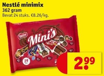 Kruidvat Nestlé minimix aanbieding