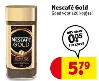 Kruidvat Nescafé gold aanbieding