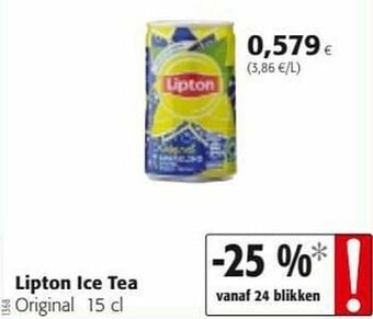 Colruyt Lipton ice tea original aanbieding