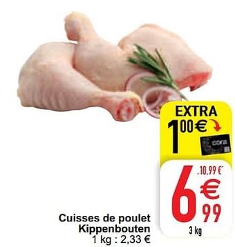Cora Cuisses de poulet kippenbouten aanbieding
