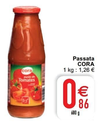 Cora Passata cora aanbieding