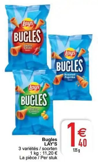 Cora Bugles lay`s aanbieding