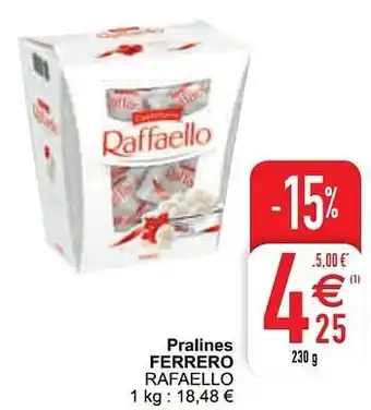 Cora Pralines ferrero rafaello aanbieding