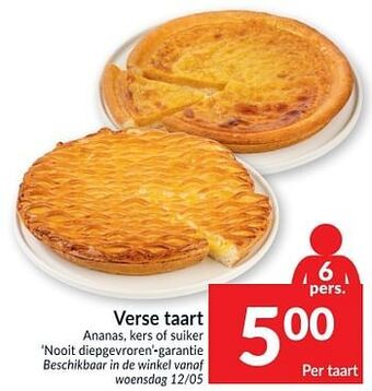 Verse taart