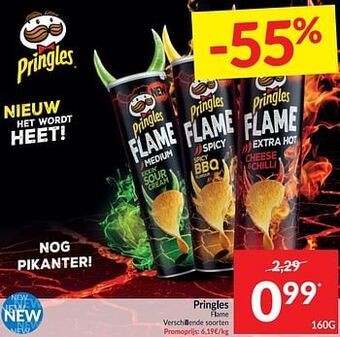 Intermarché Pringles flame aanbieding
