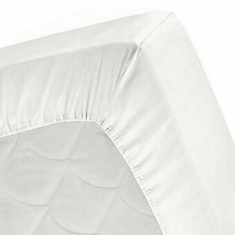 Leen Bakker Cinderella hoeslaken - ivoor - 90x200 cm - Leen Bakker aanbieding