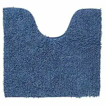 Sealskin toiletmat Misto - blauw - 55x60 cm - Leen Bakker