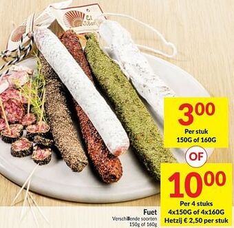Intermarché Fuet aanbieding