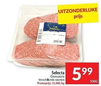 Intermarché Selecta charcuterie aanbieding