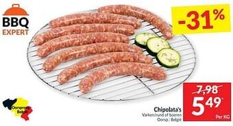 Intermarché Chipolata`s aanbieding