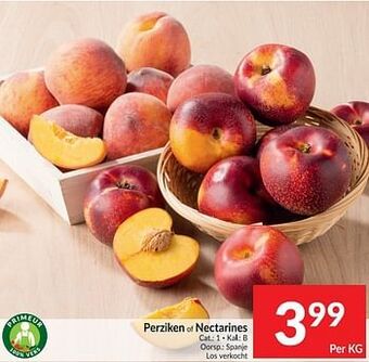 Intermarché Perziken of nectarines aanbieding