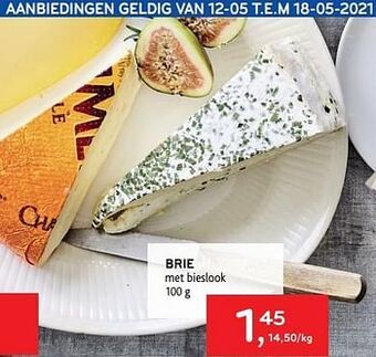 Brie met bieslook