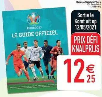 Cora Guide officiel de l`euro aanbieding